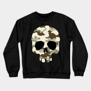 Light camouflage skull Crewneck Sweatshirt